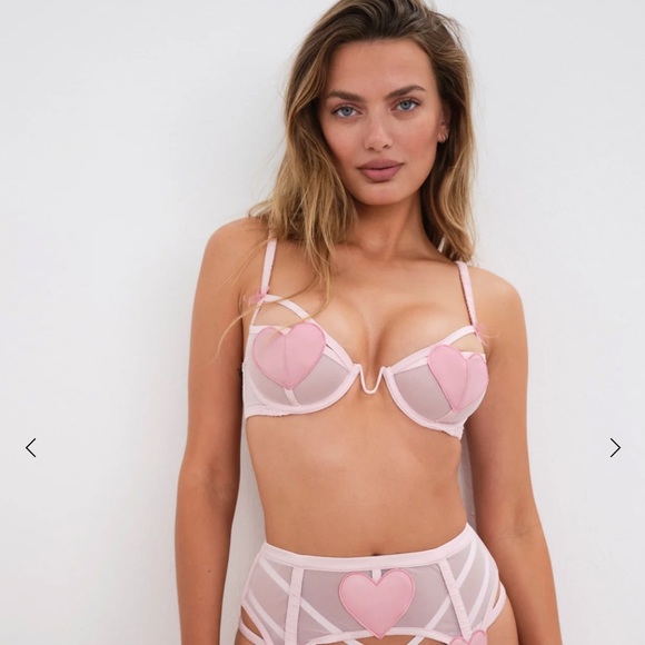 For Love and Lemons Heart Underwire Bra - Picture 5 of 16